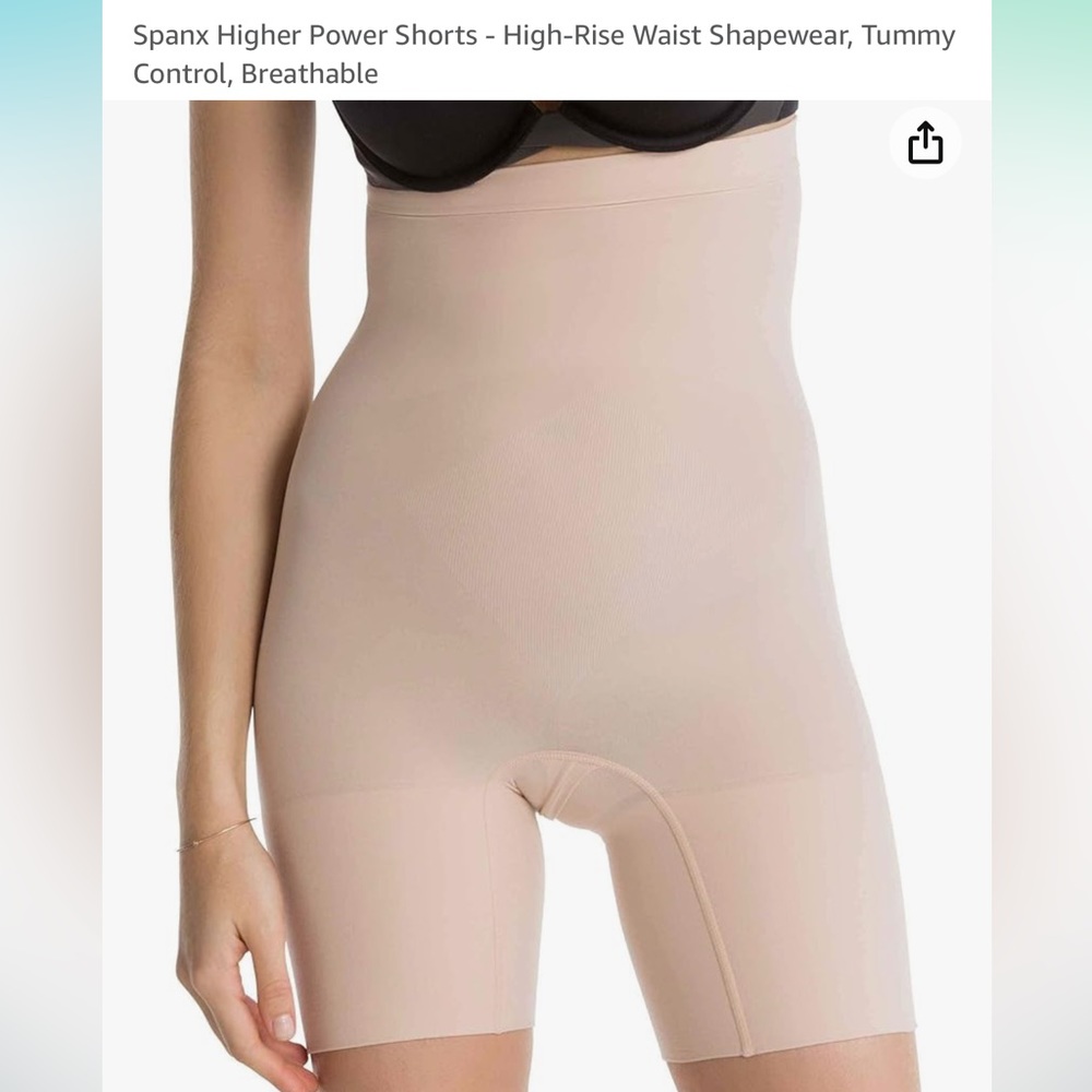 Spanx Higher Power Shorts nude size medium